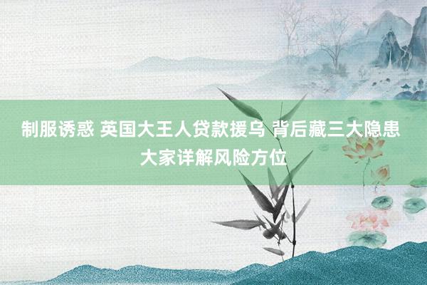 制服诱惑 英国大王人贷款援乌 背后藏三大隐患 大家详解风险方位