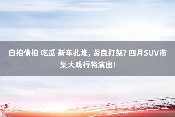 自拍偷拍 吃瓜 新车扎堆, 贤良打架? 四月SUV市集大戏行将演出!